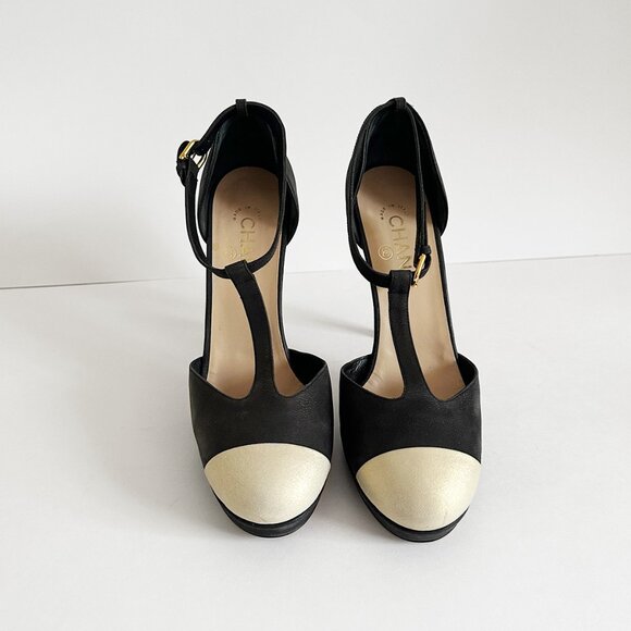 CHANEL - Authentic High Heels SALOMES G30444 - Picture 3 of 10